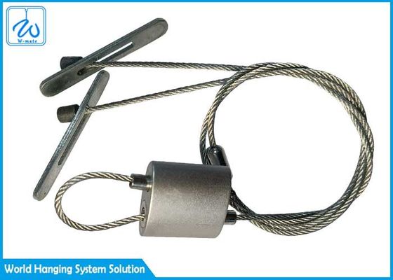Agarradores del cable de la cerradura del apretón con la colocación para el sistema de iluminación suspendido del cable
